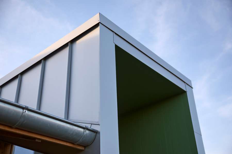 Modern roofing solution completes boarding school, Rågelund Efterskole, Rågelundvej 179, 5240 Odense NØ